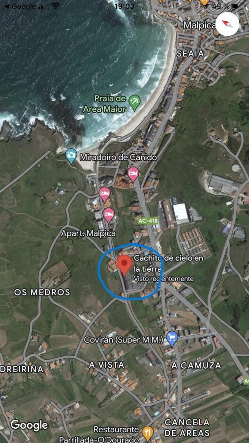Ferienwohnung Cachito De Cielo En La Tierra Malpica Exterior foto